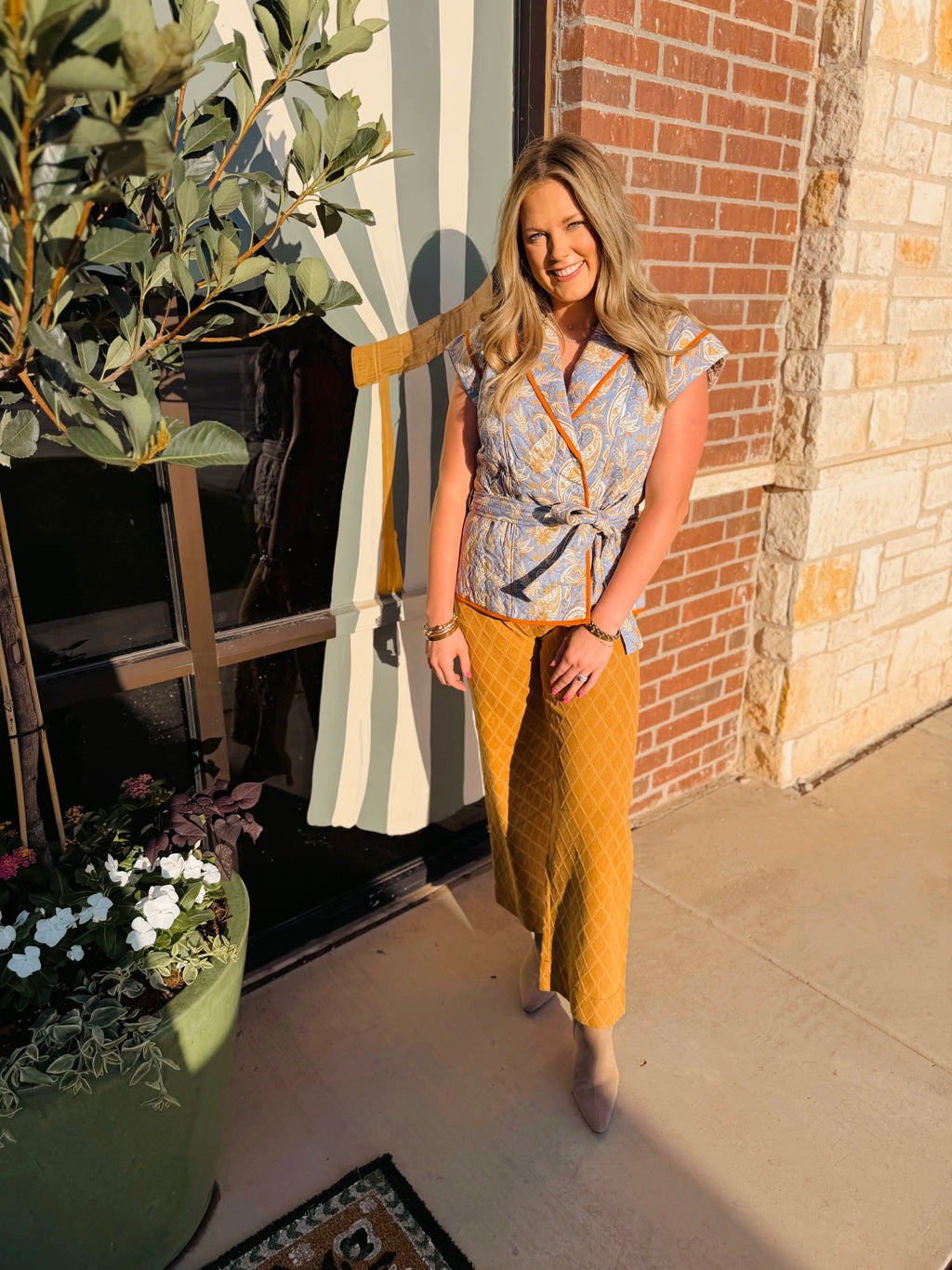 Mustard Marley Pant