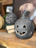 Black Jack O Lanterns Set of 2 - Small