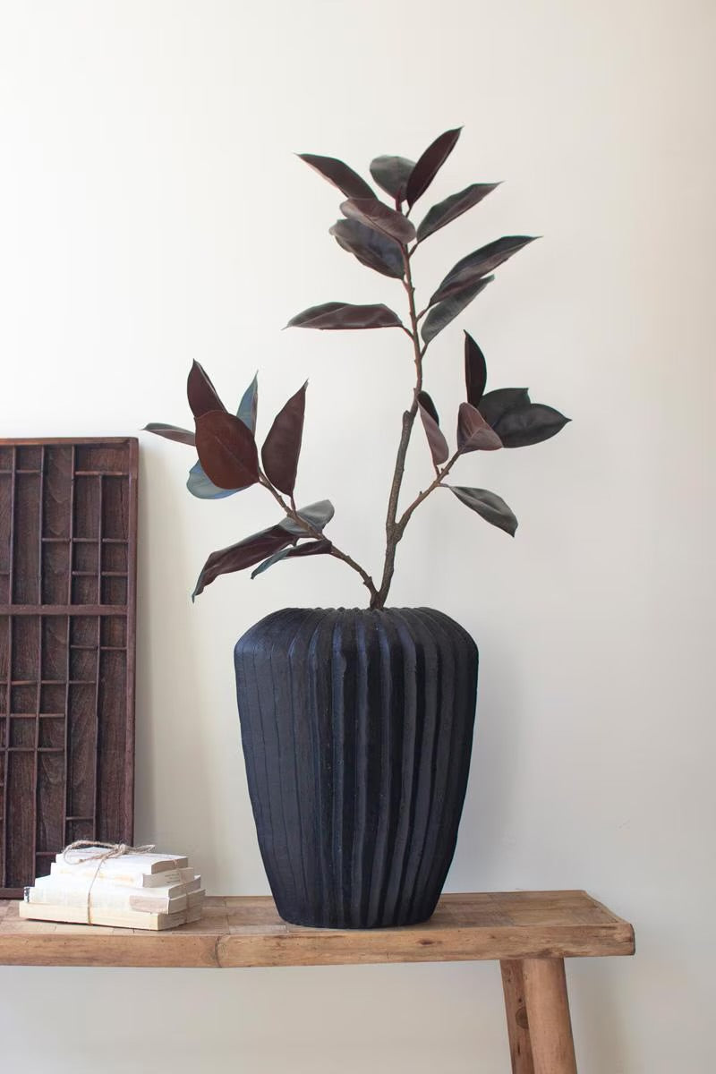 Black Stone Urn