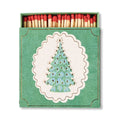 Green Christmas Tree Matches