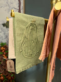 Embroidered Tea Towel