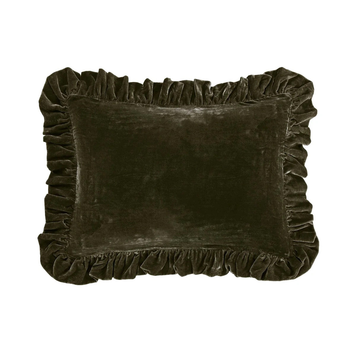 Stella Faux Silk Velvet Oblong Pillow