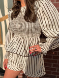Beige & White Becky Set