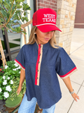 The Denim Jamie Top