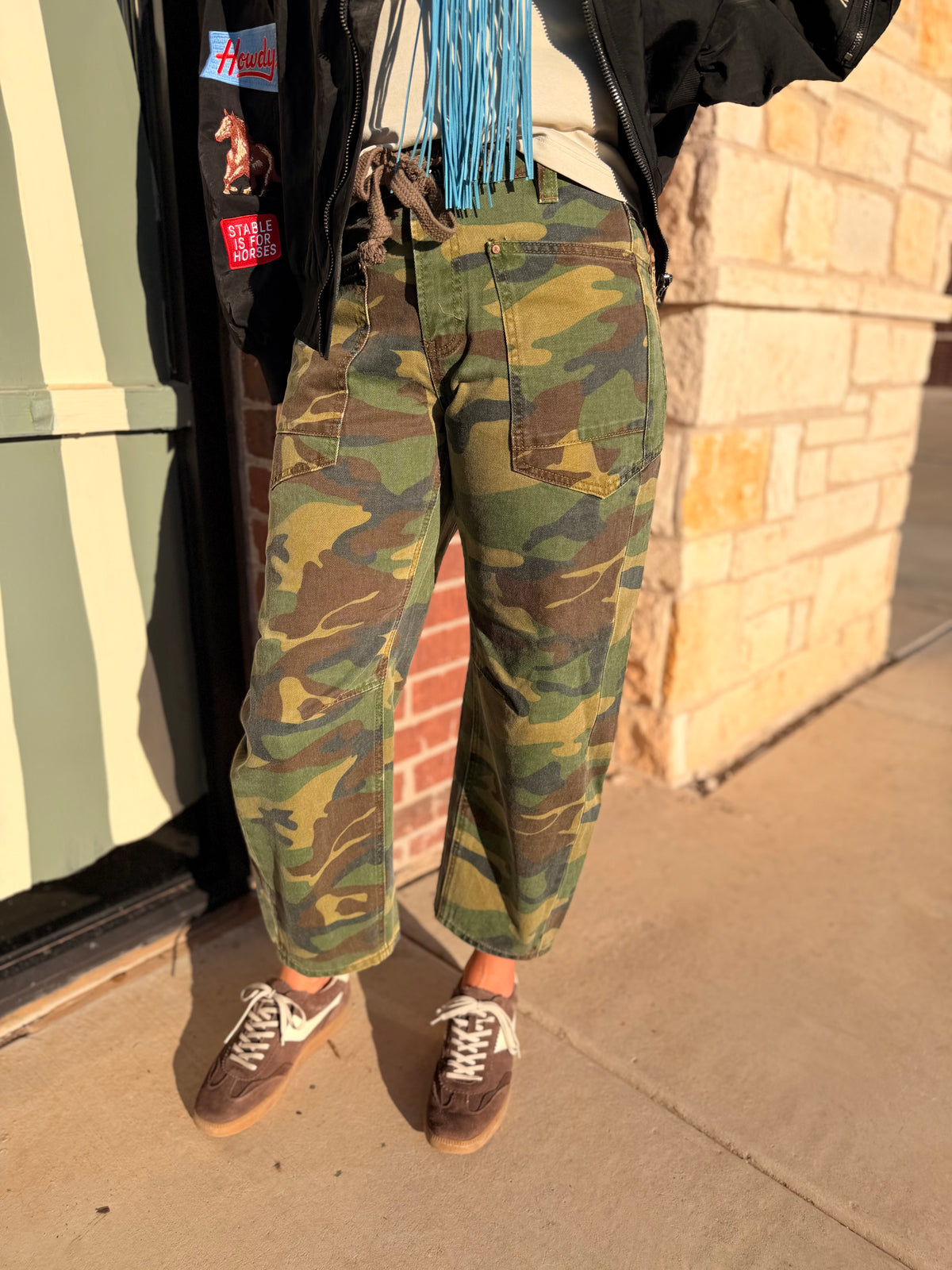 Dani Risen Camo Jean