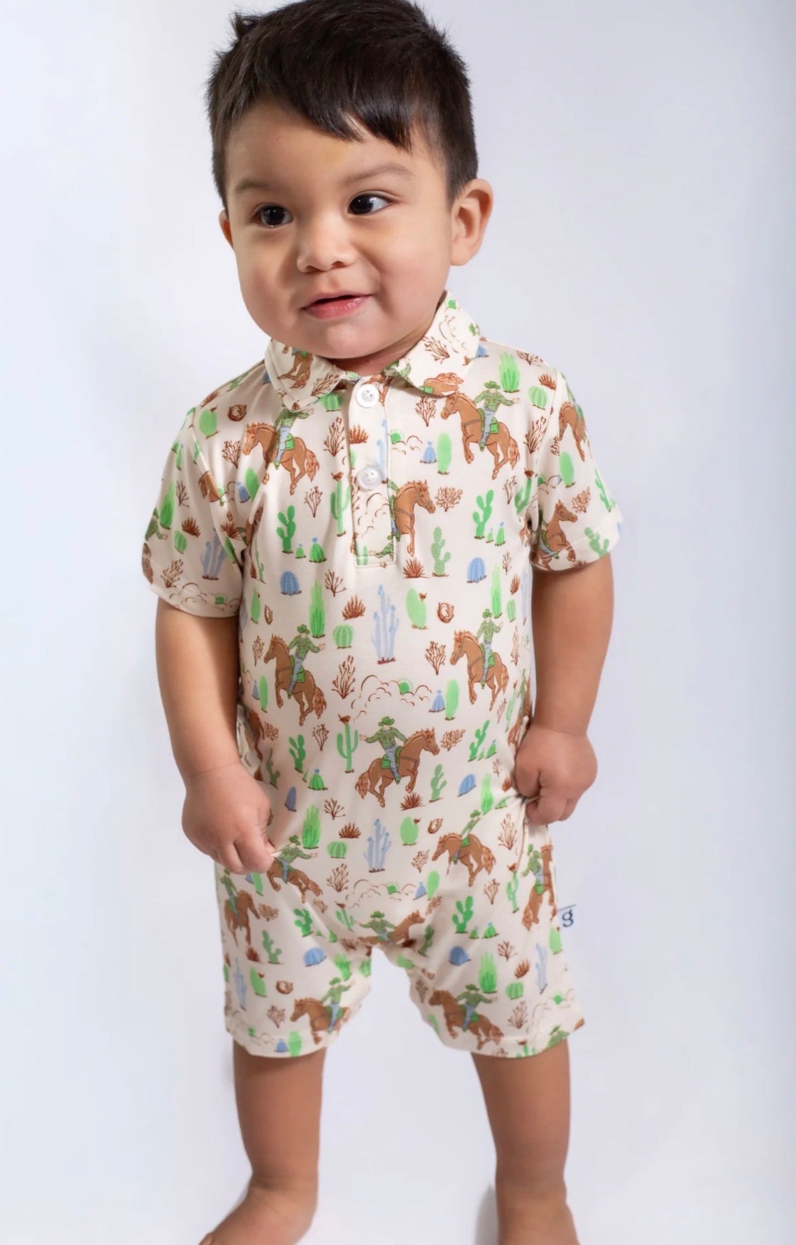 Saddle Up Romper