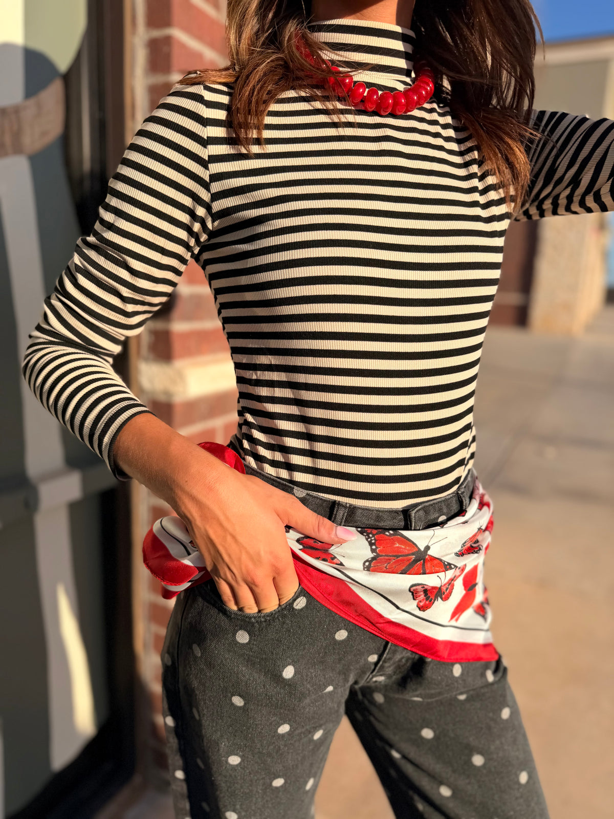 Stripe Natalie Top