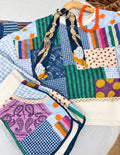 Patchwork Pretty Sweatshirt Set