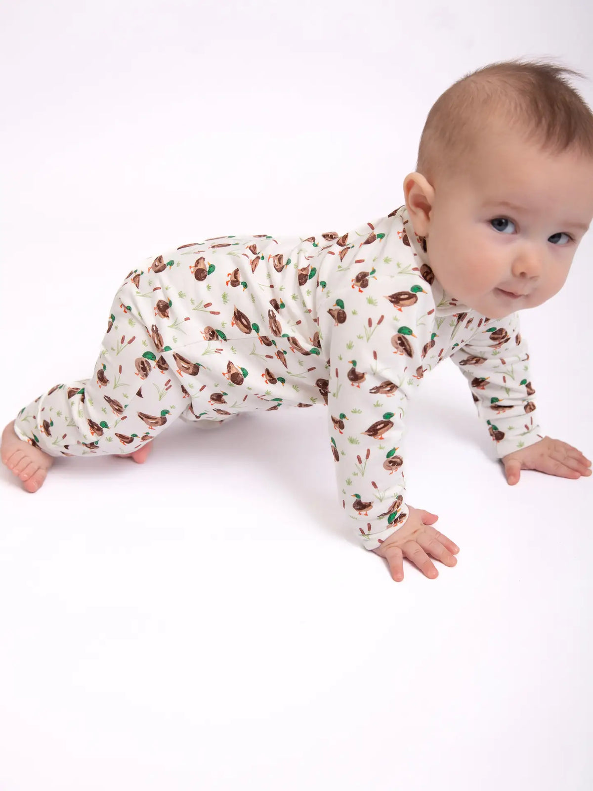 Polo Romper Mallard Drake