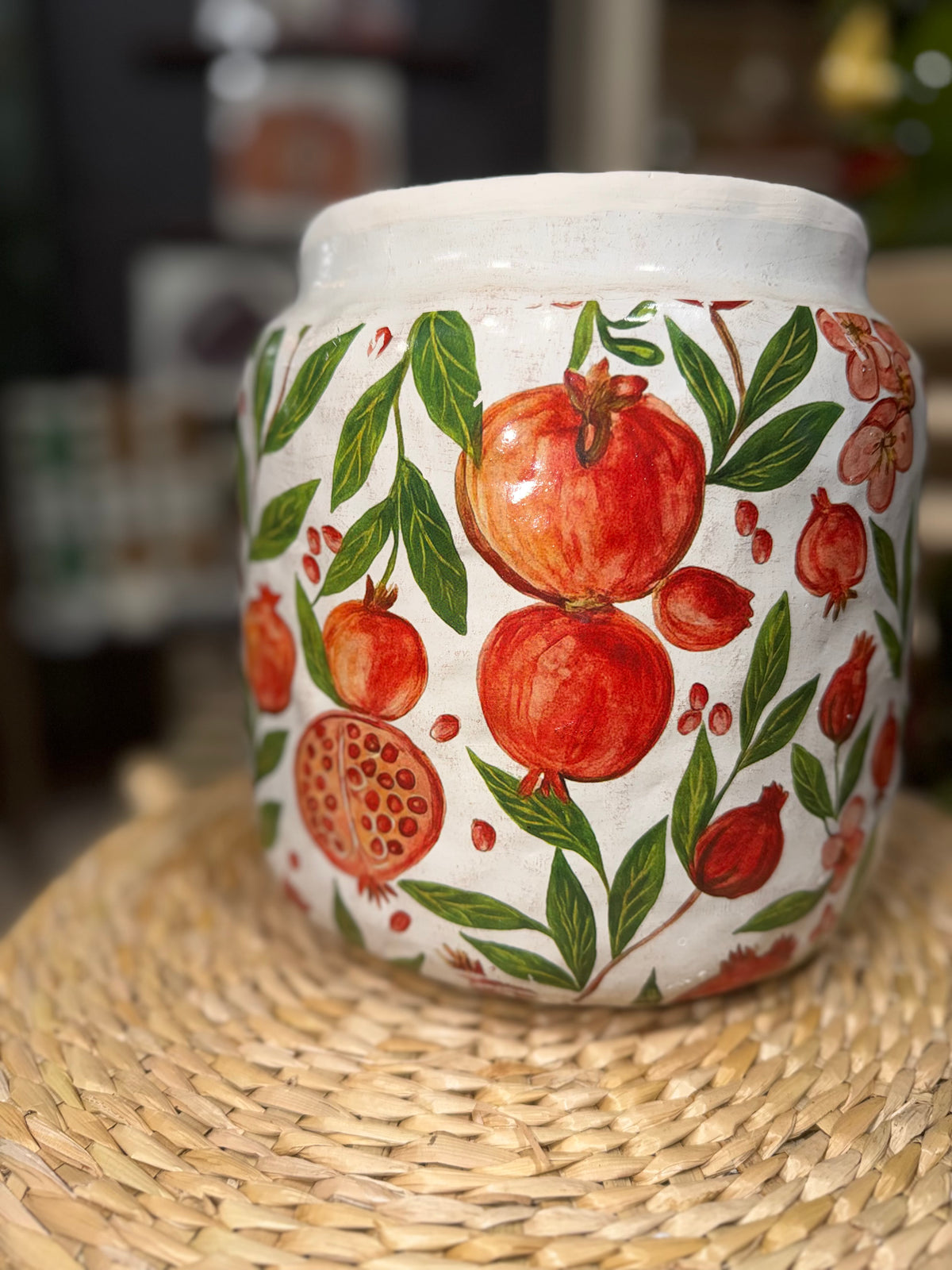 Pomegranates Vase