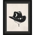 Black Cowboy Hat Portrait