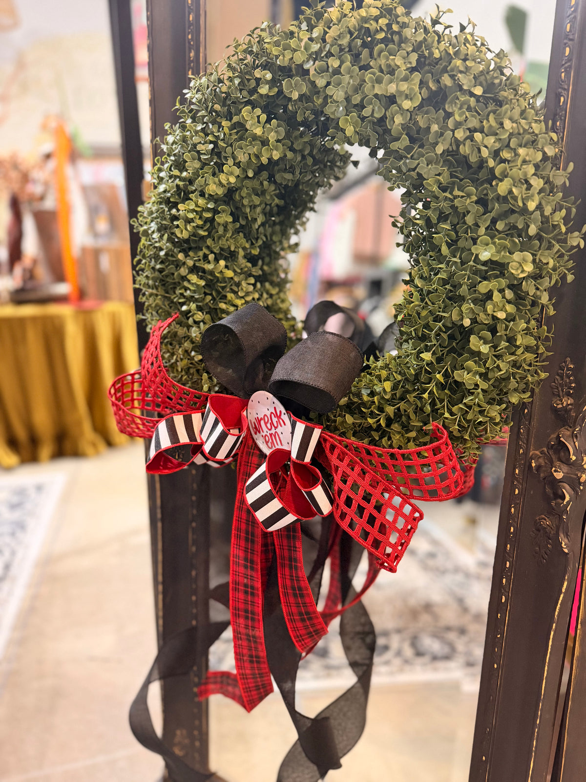 Texas Tech Wreath