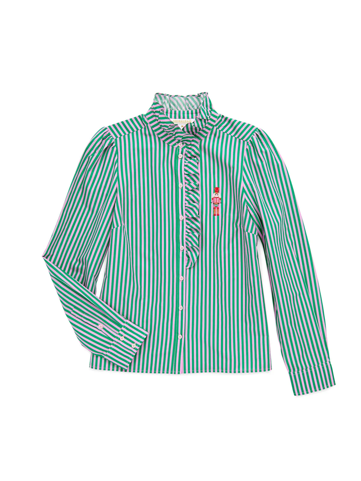 Nutcracker Ruffle Blouse