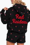 Texas Tech Embroidered Fleece Hoodie