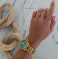 Gold Dainty Heart Ring