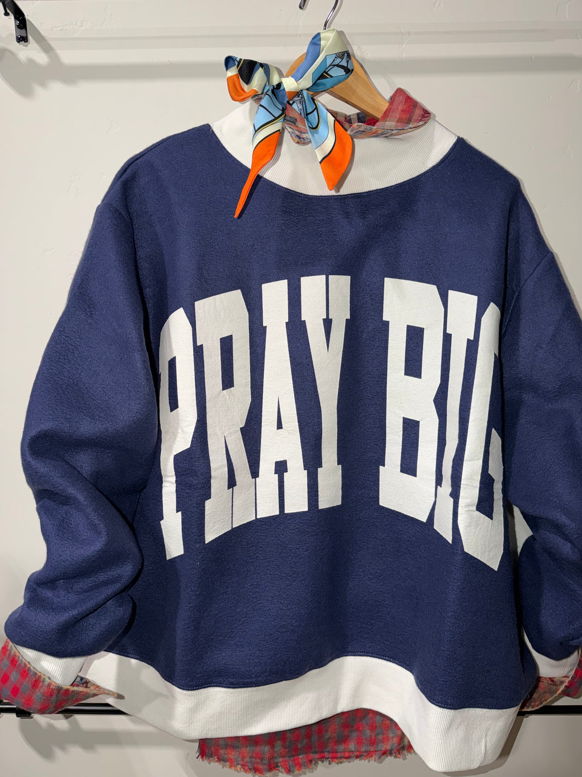 PRAY Double Sided Mock Neck