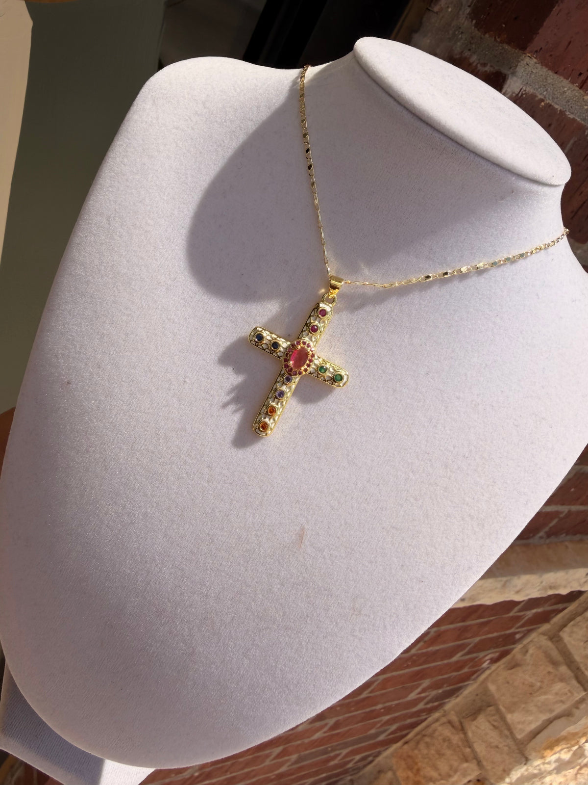The Vienna Cross Necklace