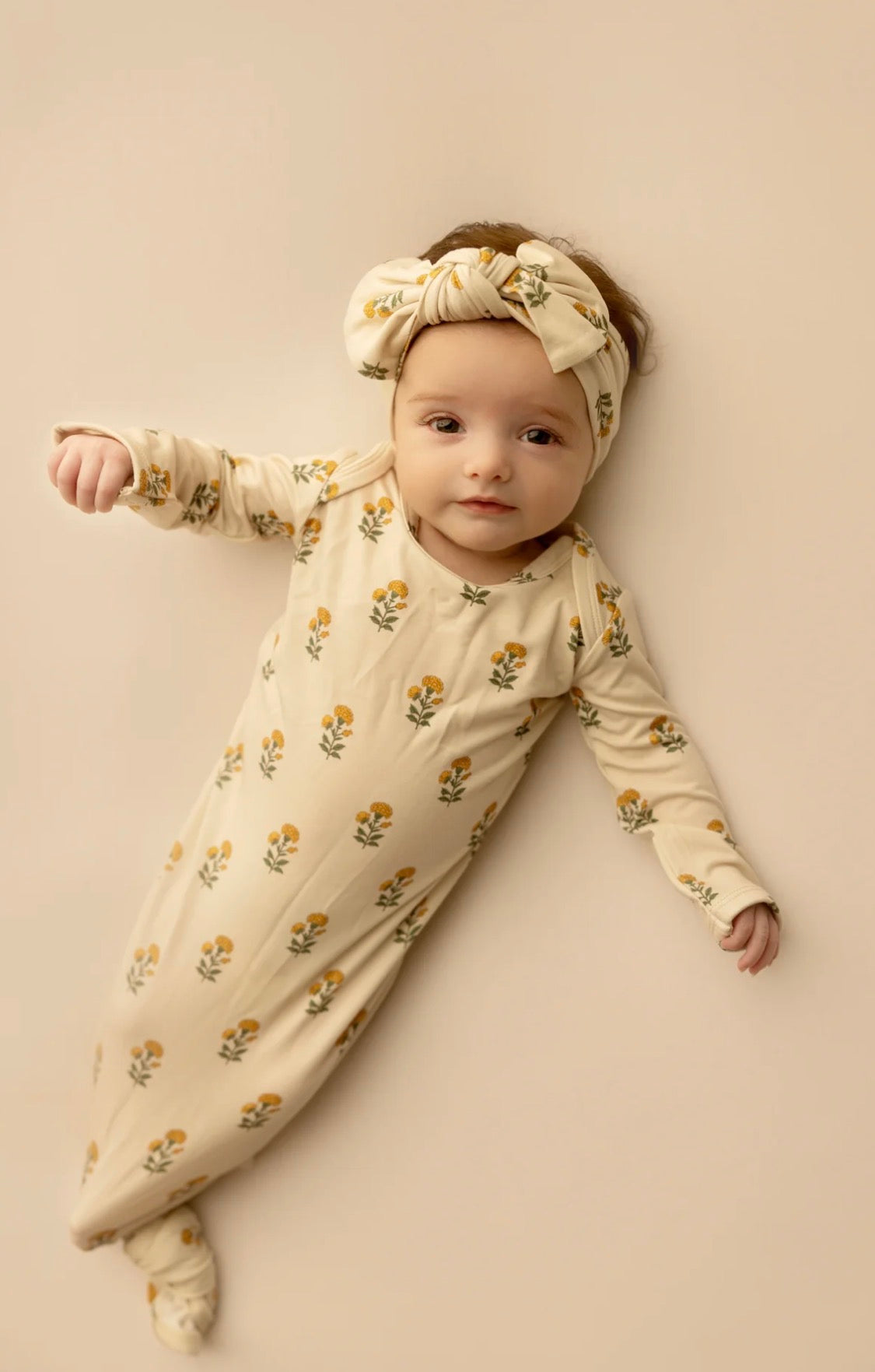 Marigold Block Print Sleeper