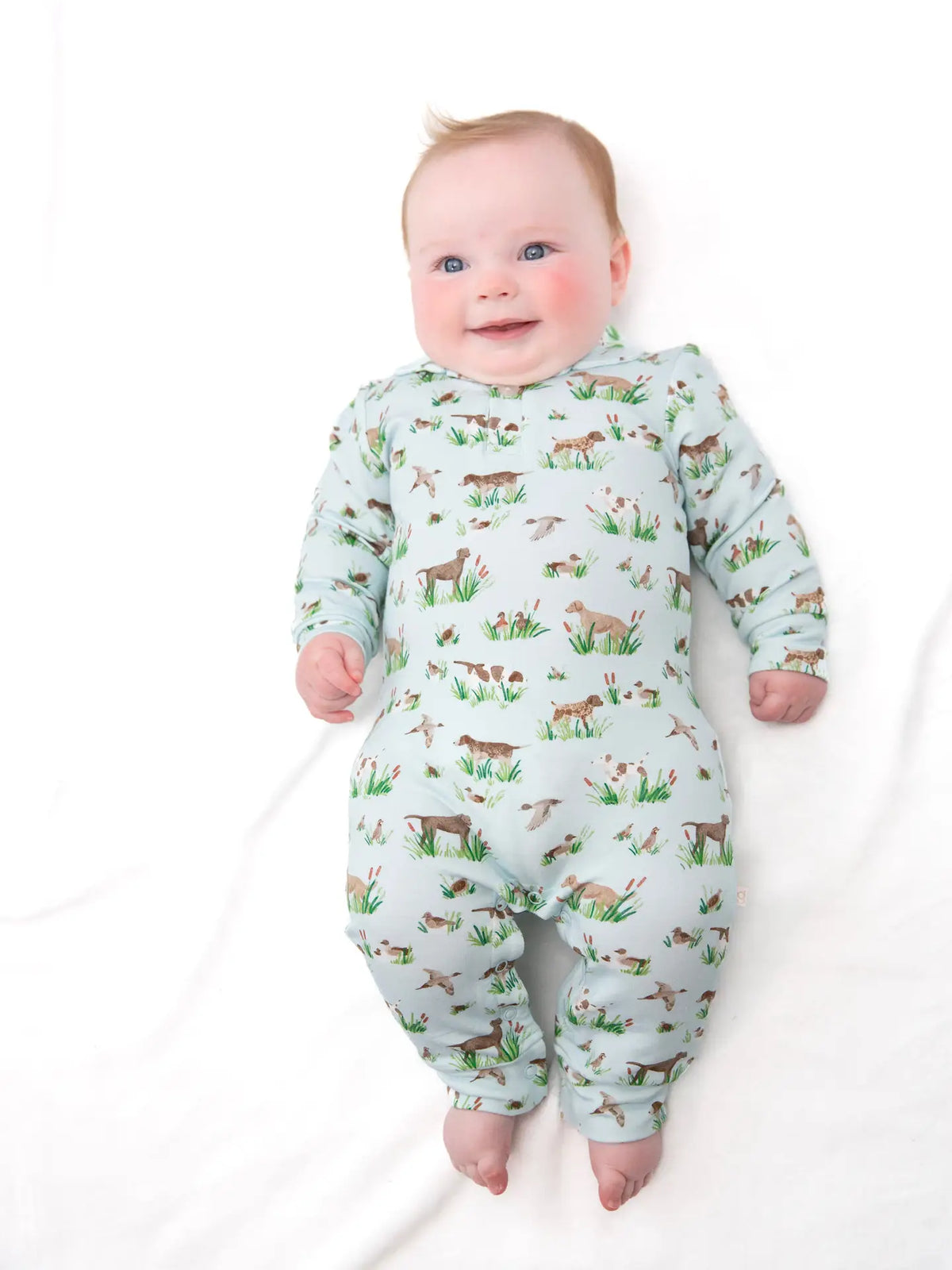 Polo Romper Delta Dogs