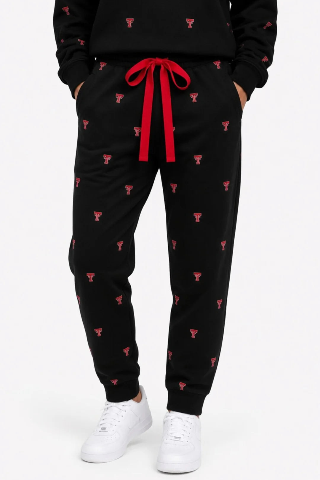 Texas Tech Embroidered Fleece Sweatpant