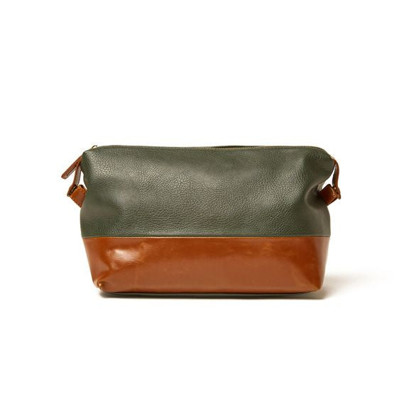 The Oxford Toiletry Bag (Dark Green)