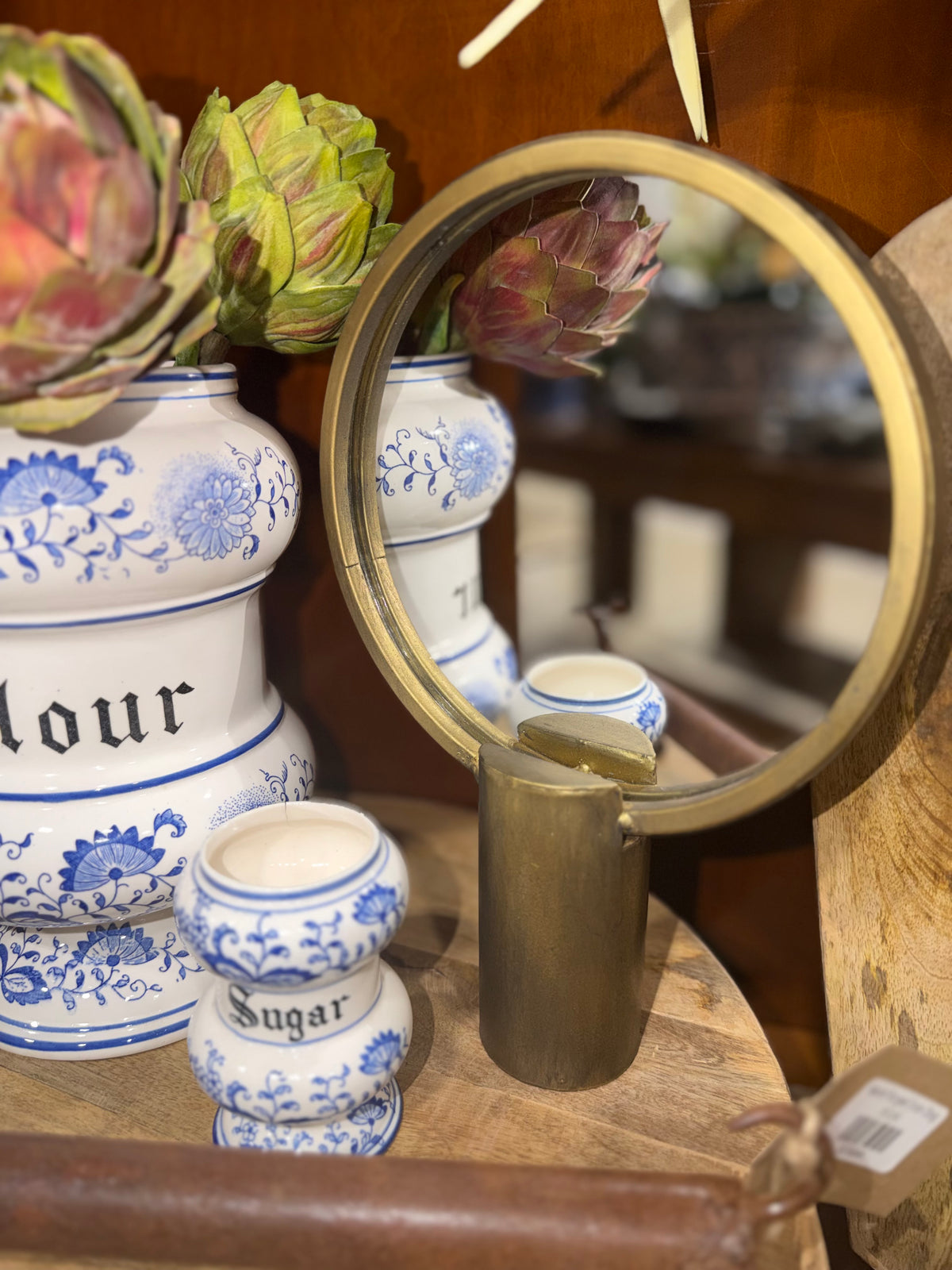 Antique Gold Tabletop Mirrors
