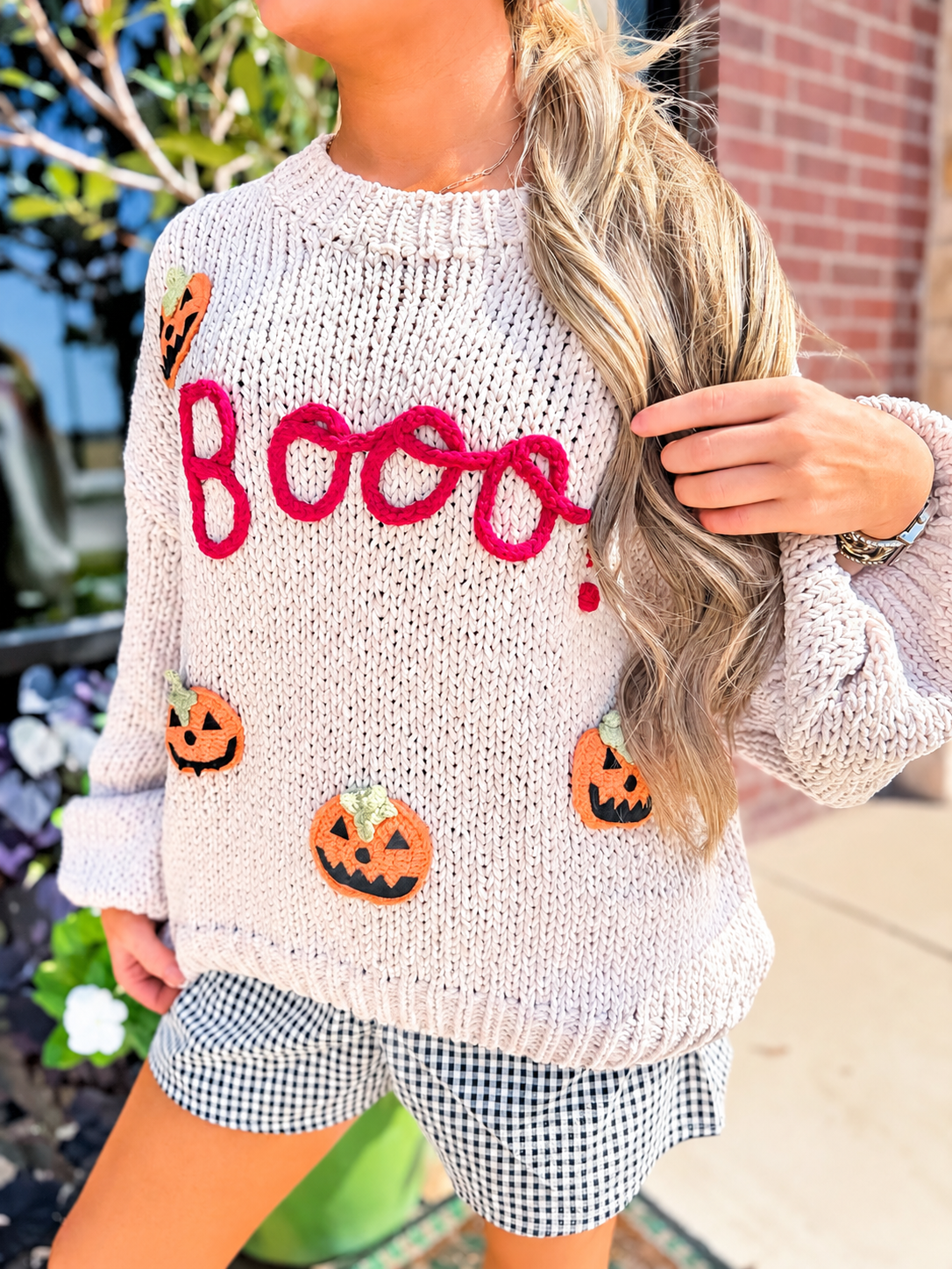 The Boo-tiful Pumpkin Sweater