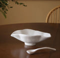 Small Oval Bowl with Spoon