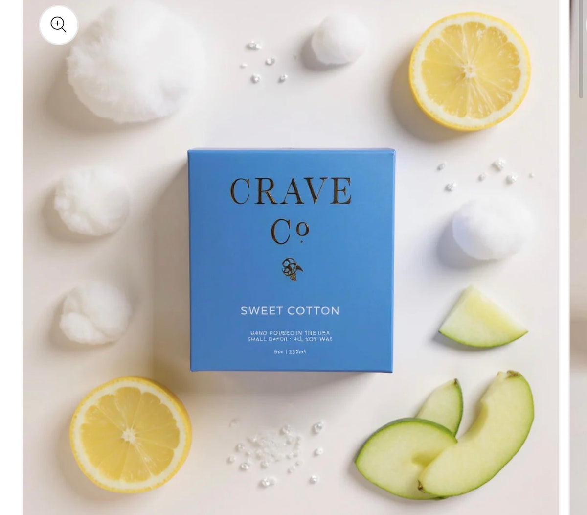 Sweet Cotton Boxed Candle