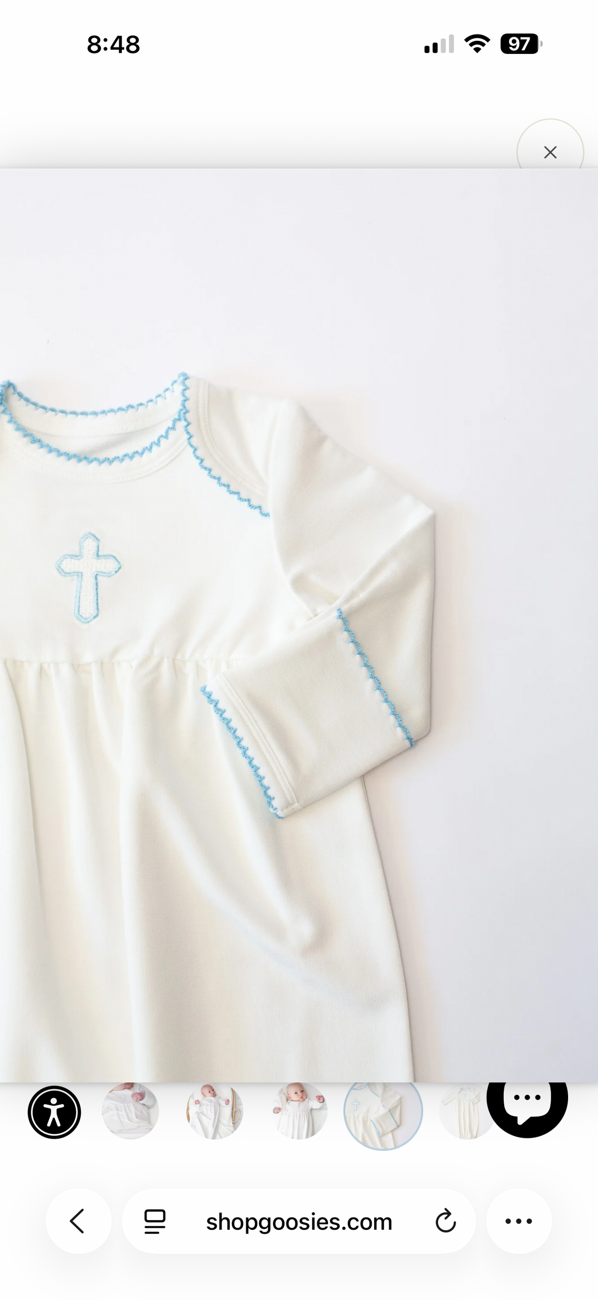 Blue Cross Goosies Outfit