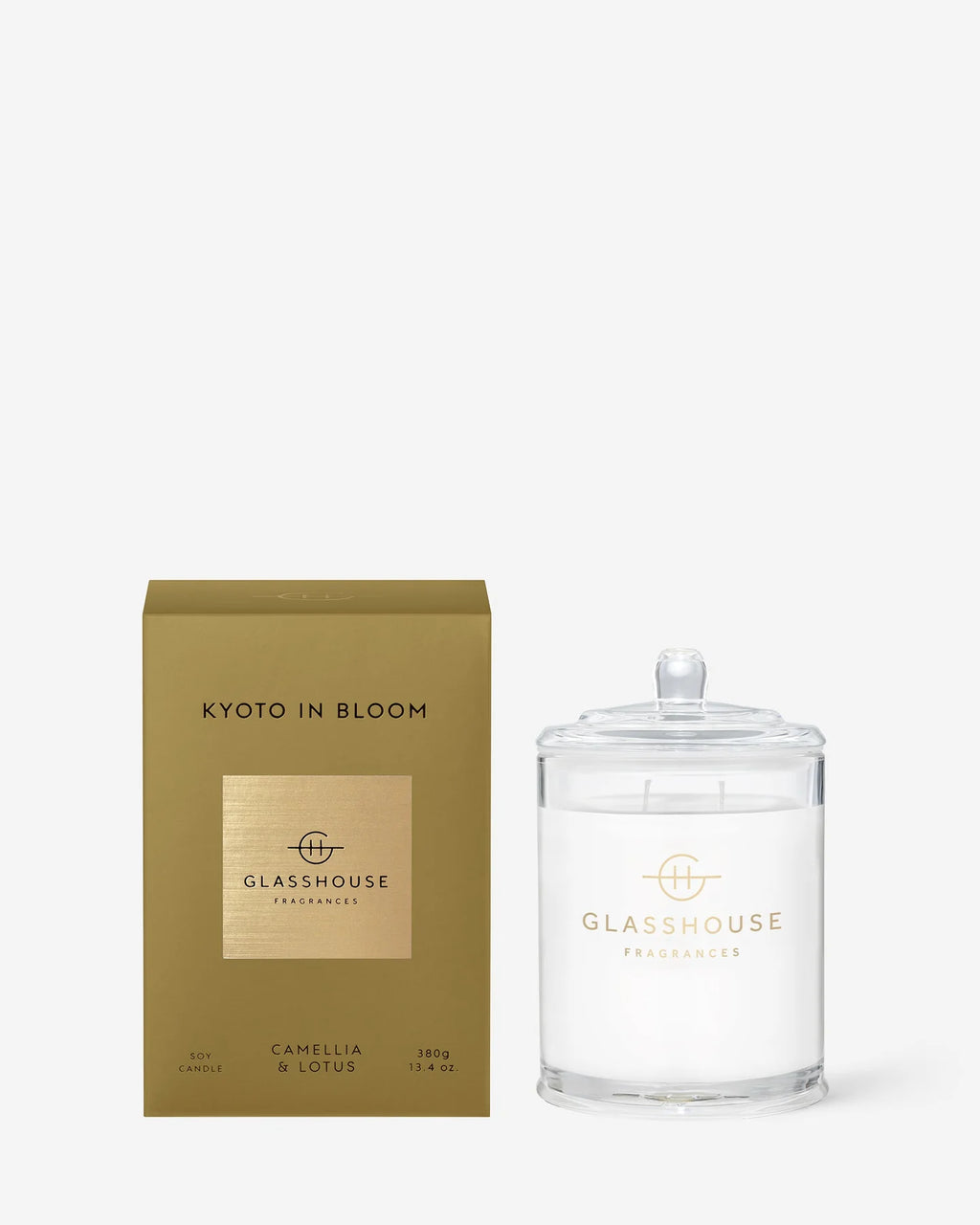 Kyoto In Bloom Glass House Candle