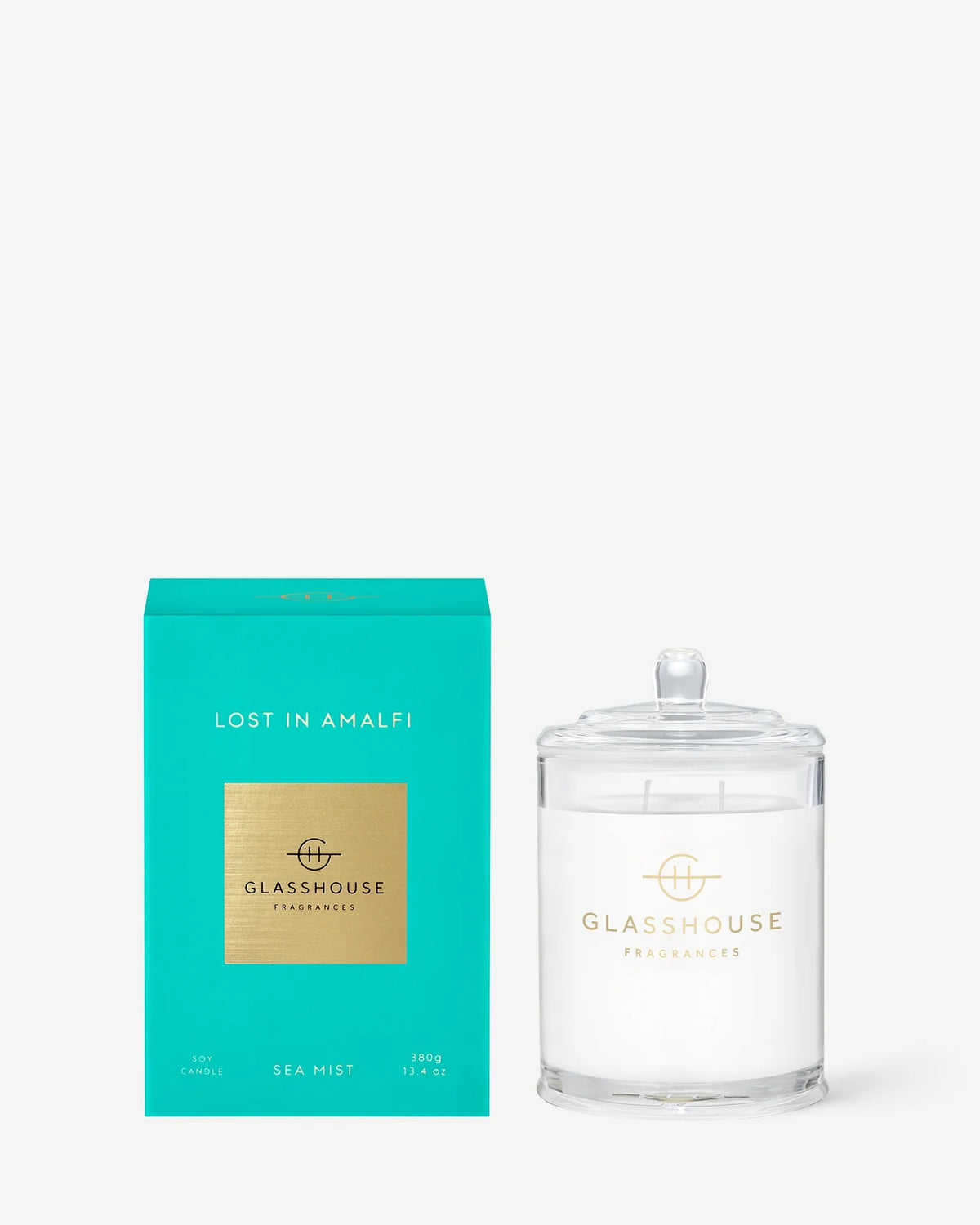 Lost In Amalfi Glass House Candle