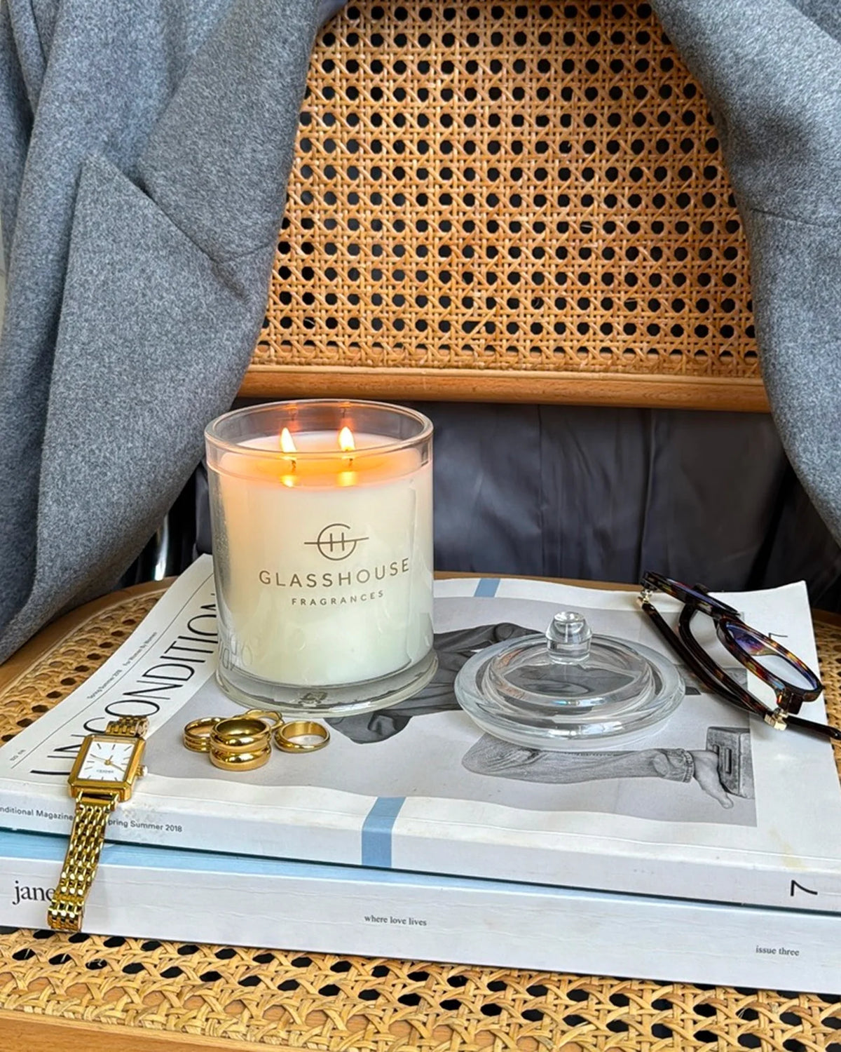 Lost In Amalfi Glass House Candle
