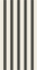 Black Linen Stripe Guest Napkin