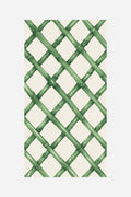 Green Lattice Cocktail Napkin Pack of 20