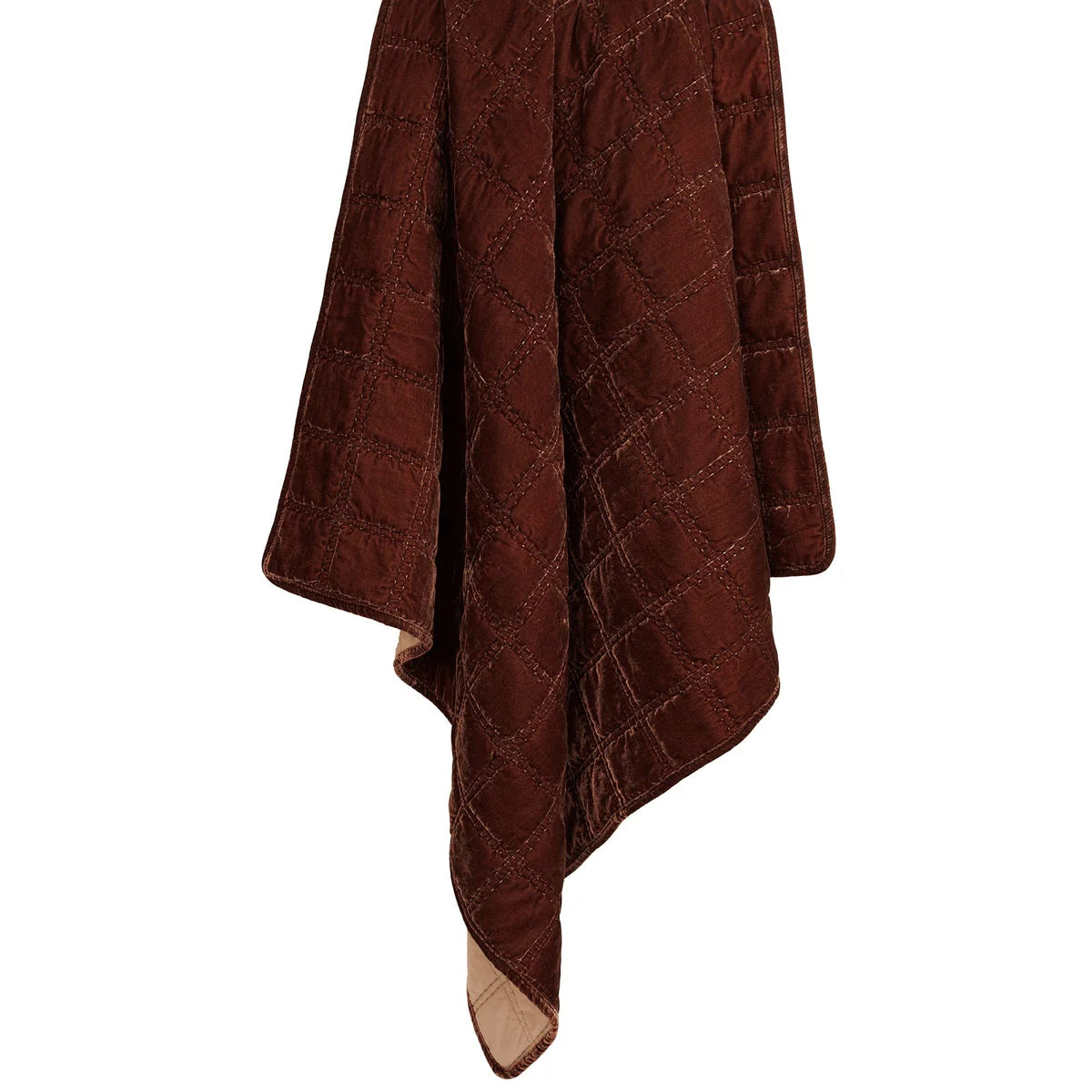 Stella Faux Silk Velvet Box Throw
