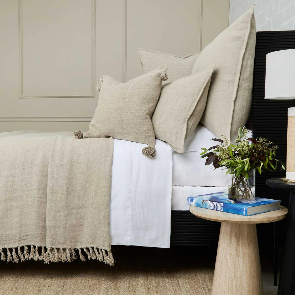 Montauk Queen Blanket - Natural